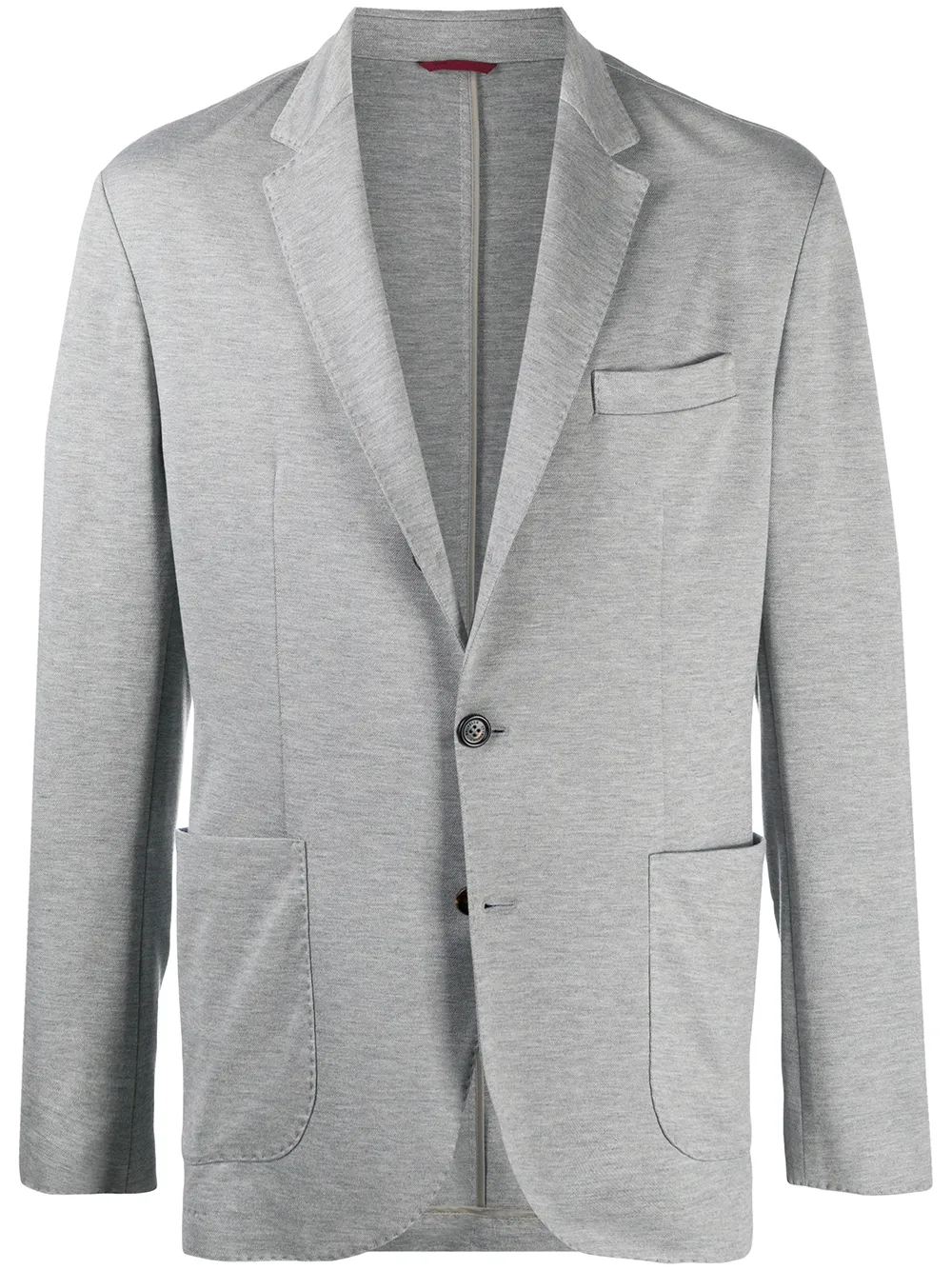 

Brunello Cucinelli relaxed cotton blazer - Grey