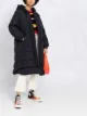 Image 2 of Moncler logo plaque puffer coat