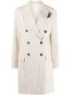 Image 1 of Brunello Cucinelli striped button-down coat