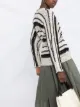 Brunello Cucinelli striped textured knit cardigan