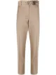 Image 1 of Brunello Cucinelli belted chino trousers