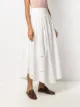 Brunello Cucinelli A-line cotton maxi skirt