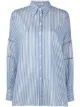 Image 1 of Brunello Cucinelli semi-sheer striped shirt