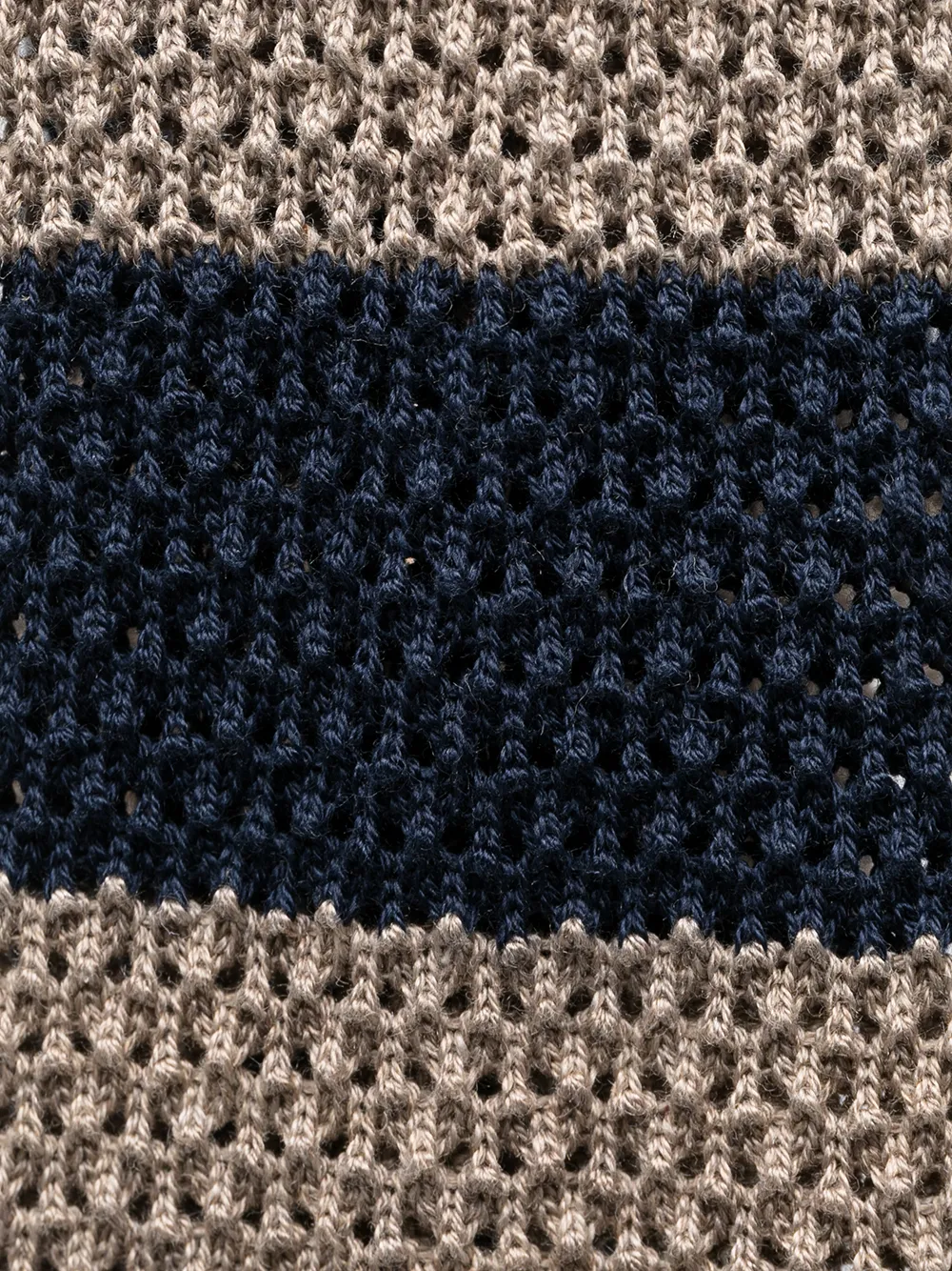 Brunello Cucinelli striped knitted tie | Image 2