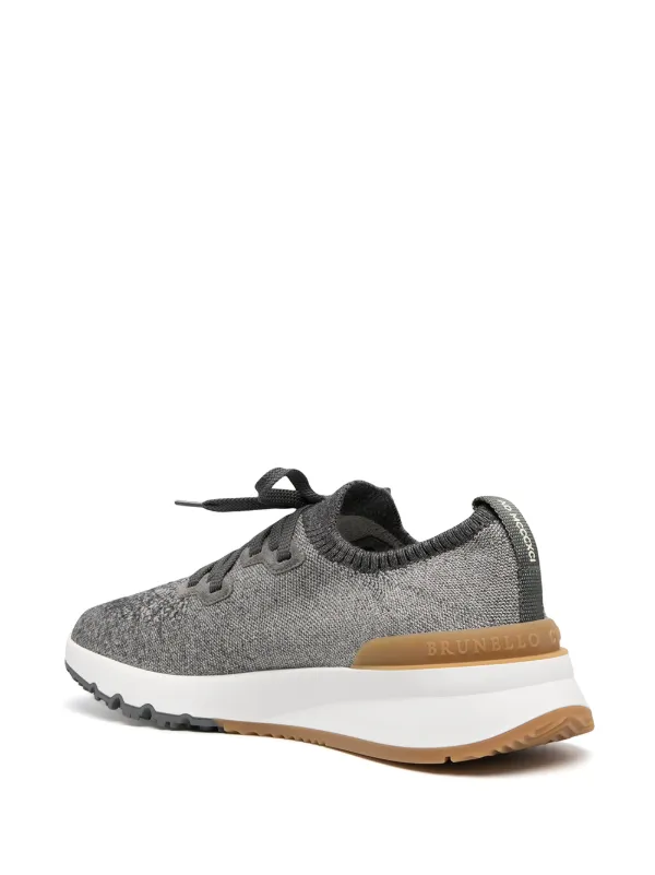 Brunello Cucinelli Knitted low-top Sneakers - Farfetch Brunello Cucinelli Knitted low-top Sneakers - Farfetch