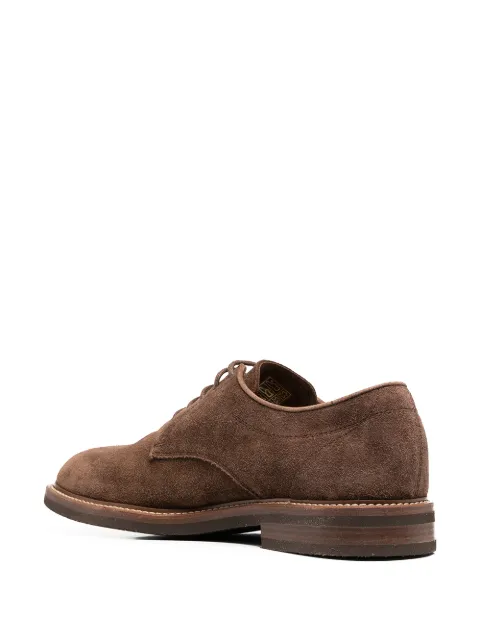 BRUNELLO CUCINELLI SUEDE OXFORD SHOES