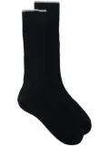 Brunello Cucinelli ribbed ankle socks - Blue