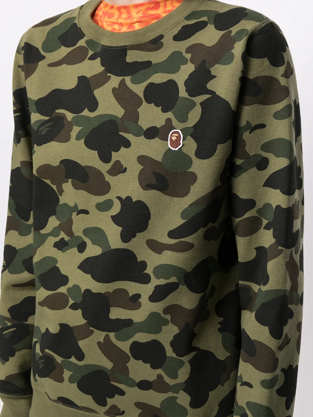 фото A bathing ape® толстовка с камуфляжным принтом