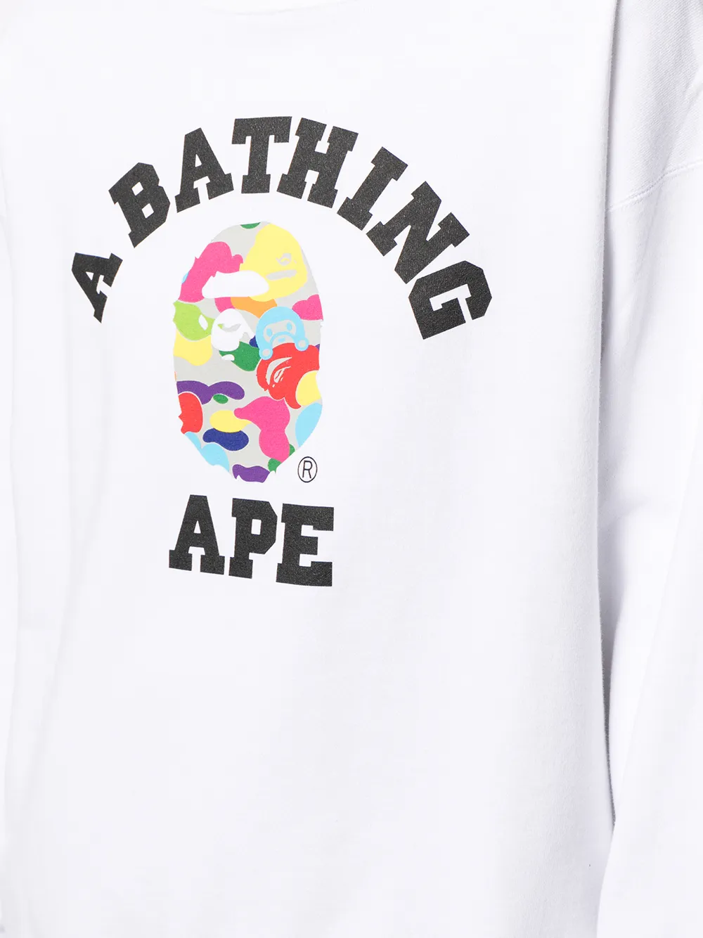 фото *baby milo® store by *a bathing ape® толстовка с камуфляжным принтом и логотипом