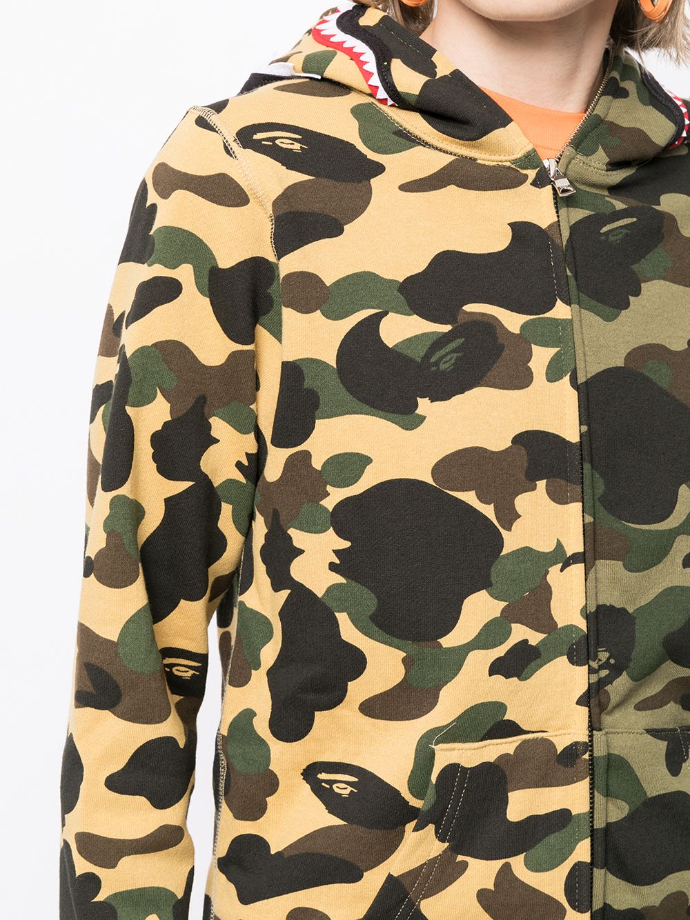 фото A bathing ape® худи camo shark