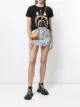 Image 2 of A BATHING APE® Text Stripe Shark T-shirt