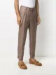 Brunello Cucinelli pleated tapered trousers