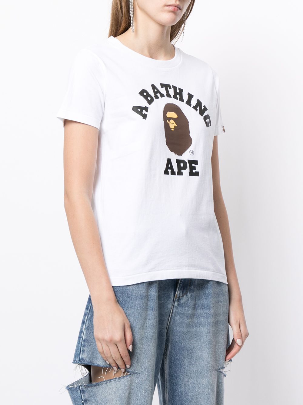 фото A bathing ape® футболка с логотипом