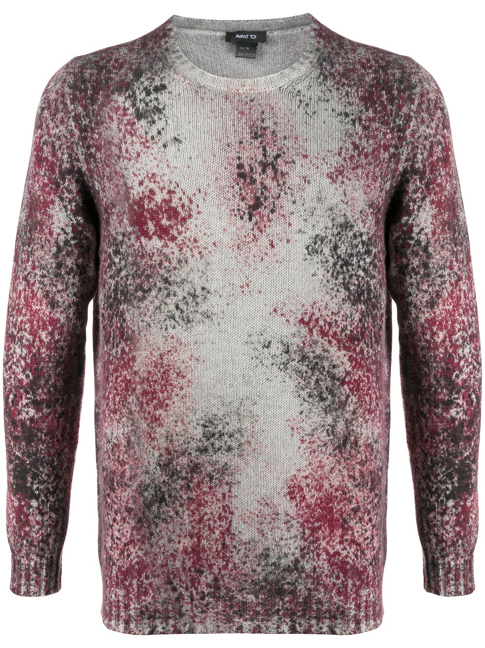 фото Avant toi splatter print cashmere jumper