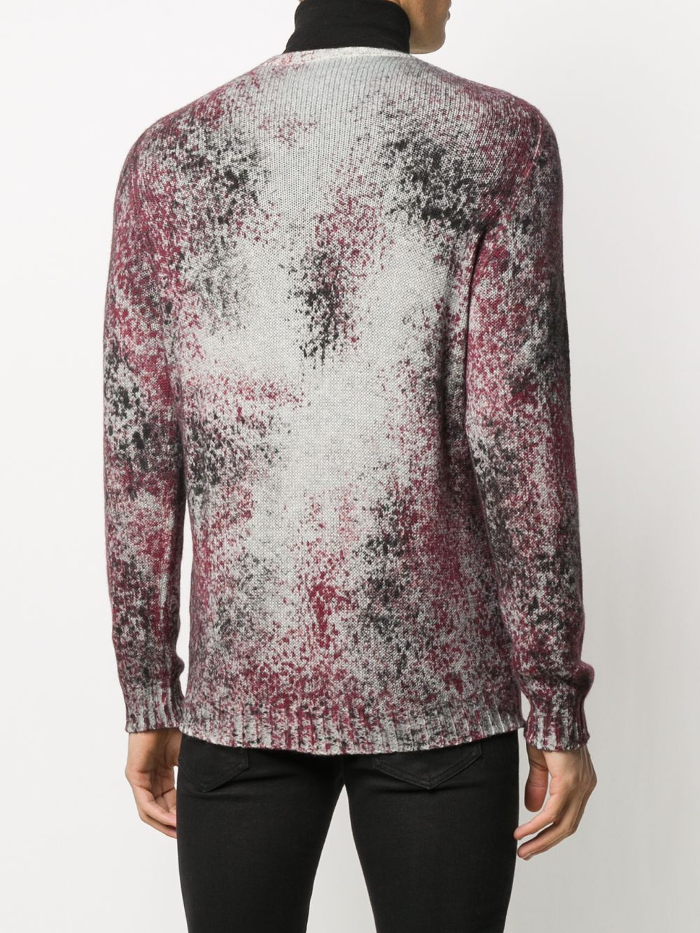 фото Avant toi splatter print cashmere jumper