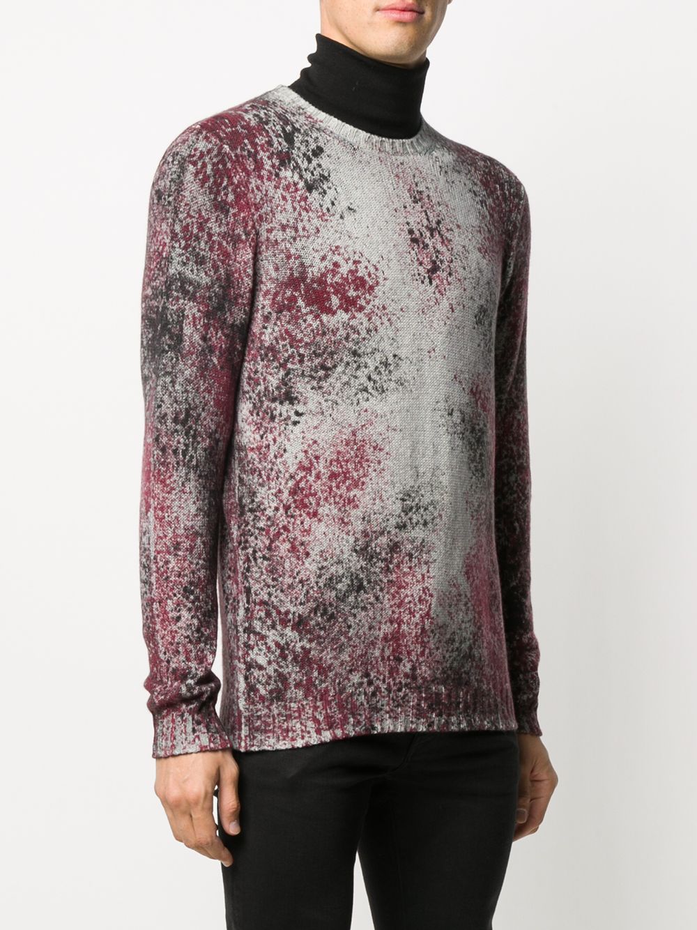 фото Avant toi splatter print cashmere jumper