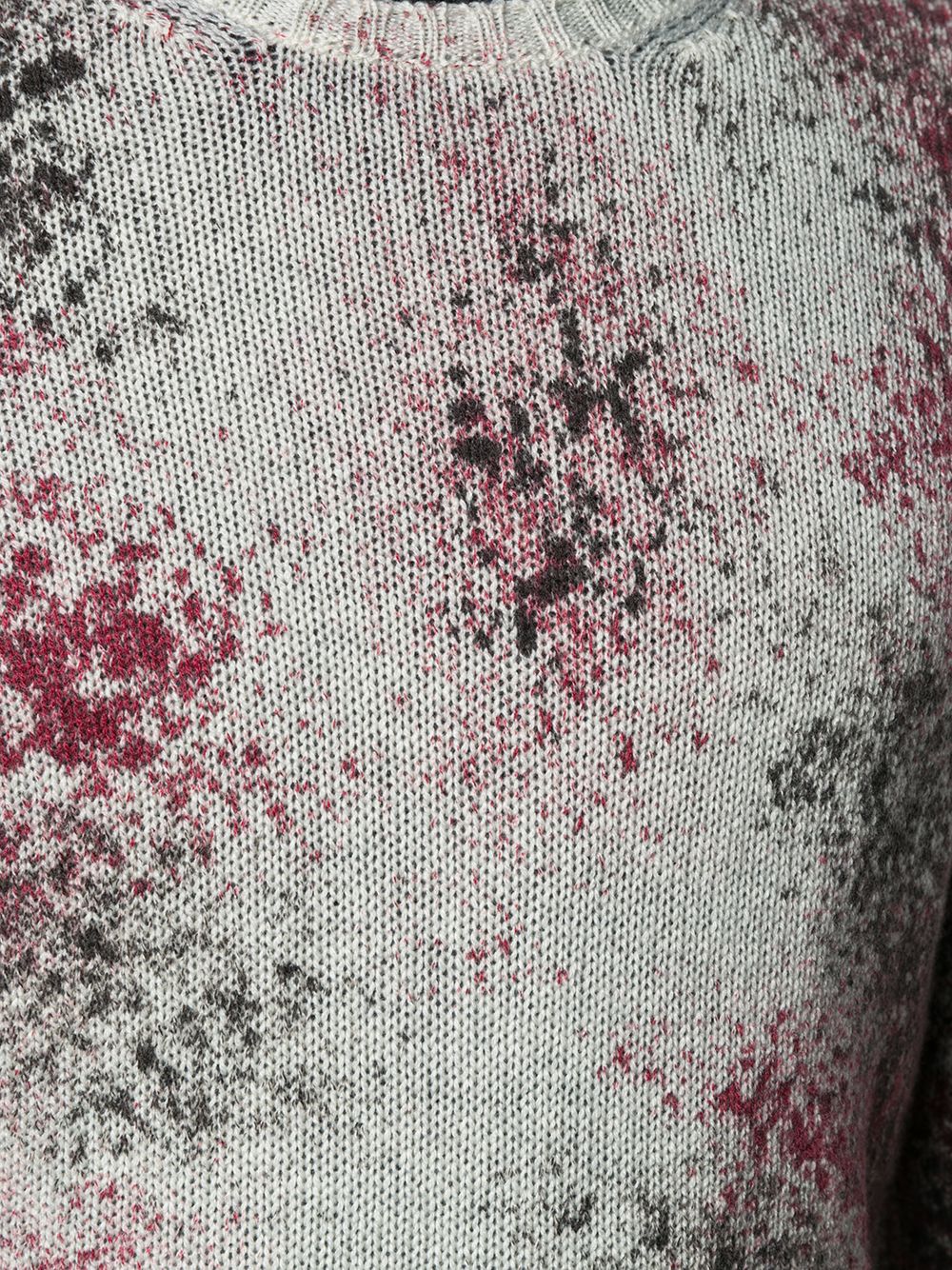 фото Avant toi splatter print cashmere jumper