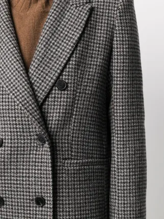 Nino houndstooth blazer coat展示图