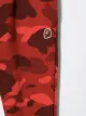 A BATHING APE® army print joggers