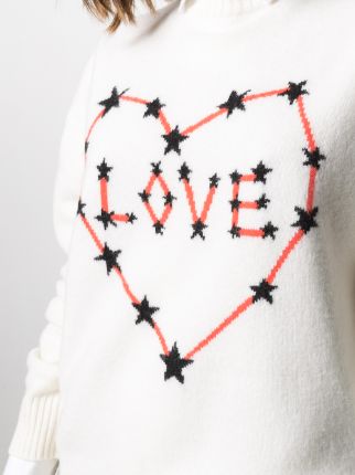 Love crew neck jumper展示图