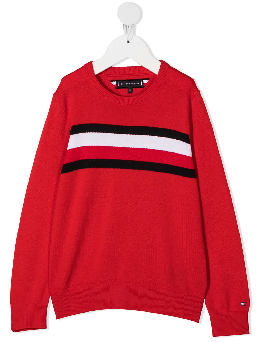 tommy hilfiger tape jumper