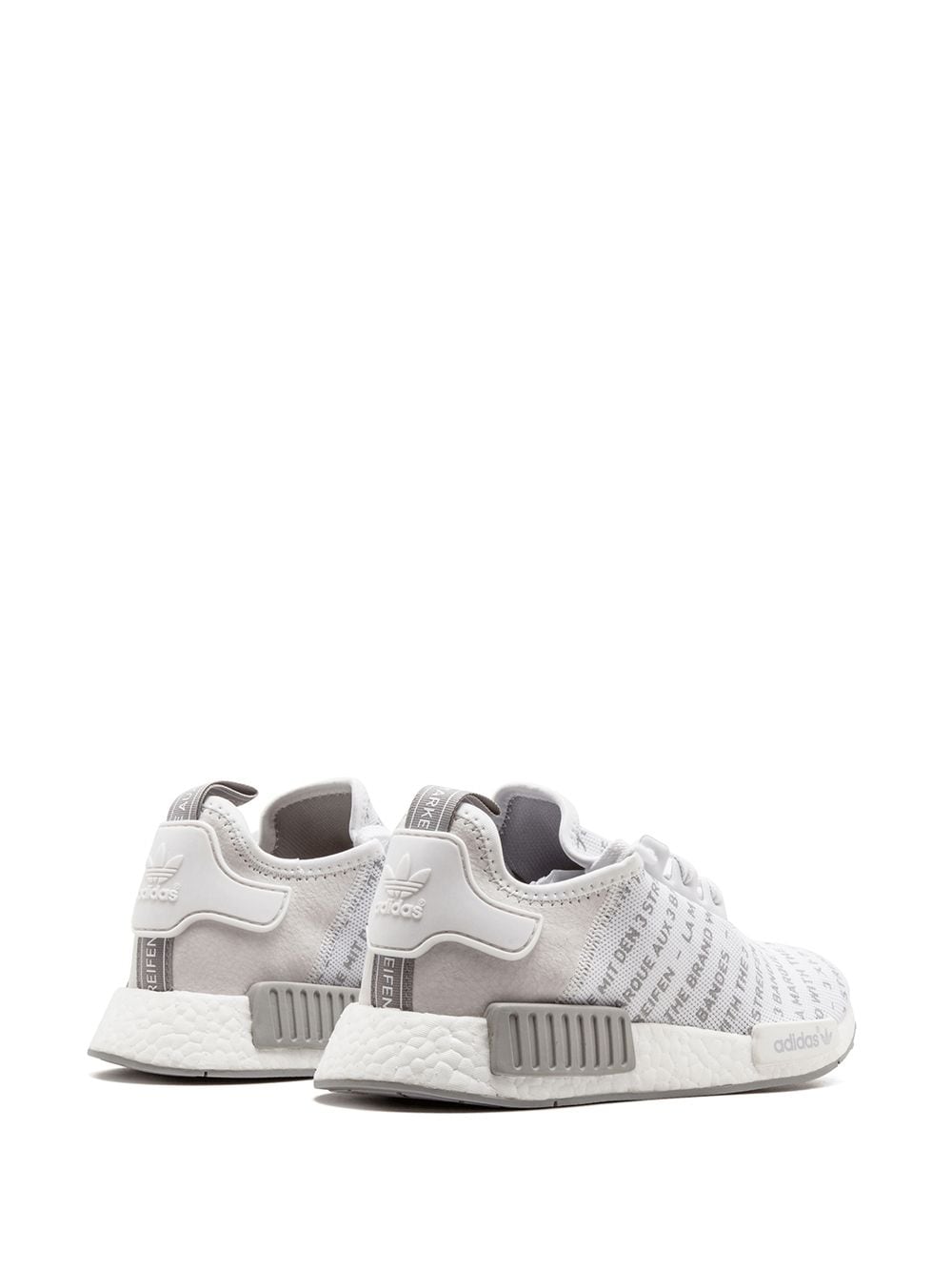 Shop Adidas Originals Nmd_r1 "3 Stripes" Sneakers In White