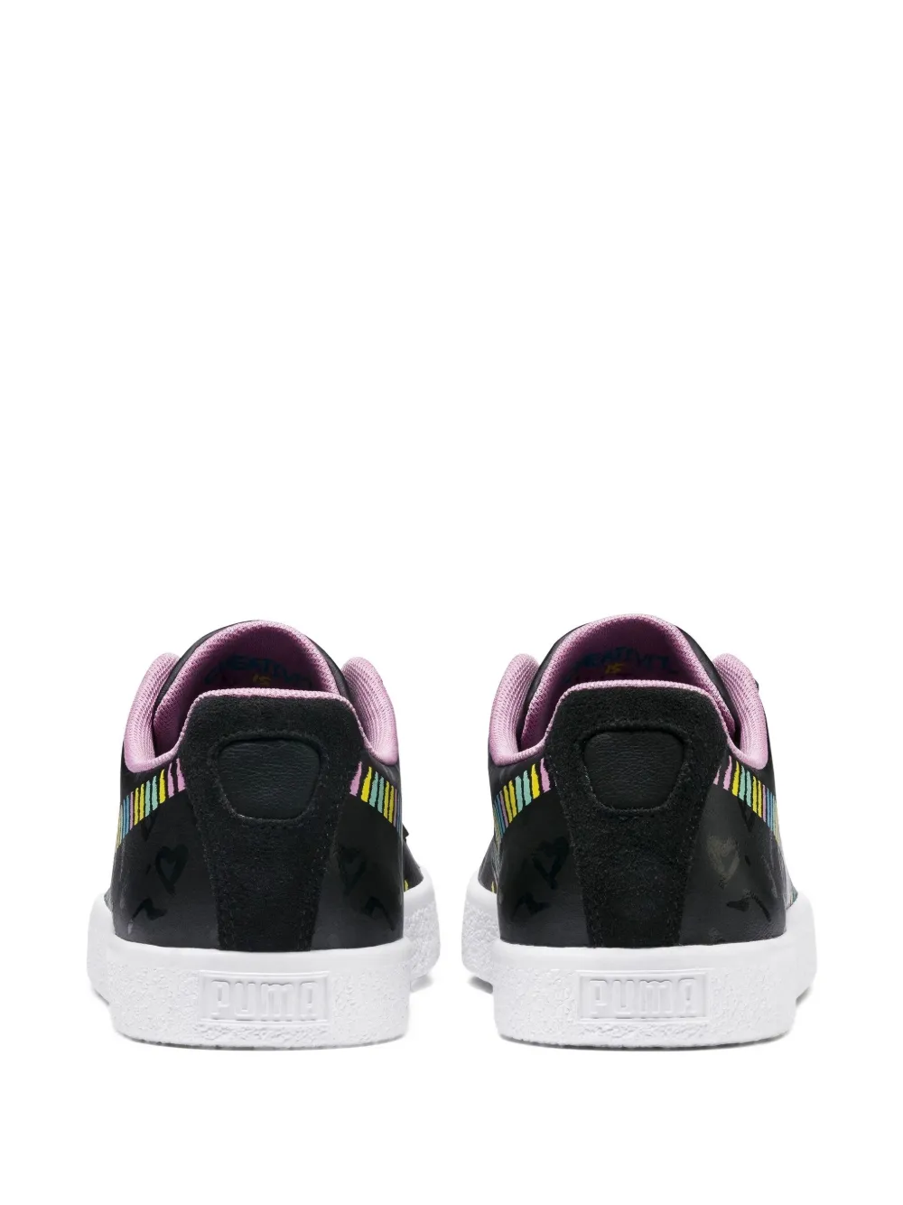 PUMA x Bradley Theodore low-top sneakers met vlakken Zwart