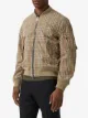 Burberry reversible check bomber jacket