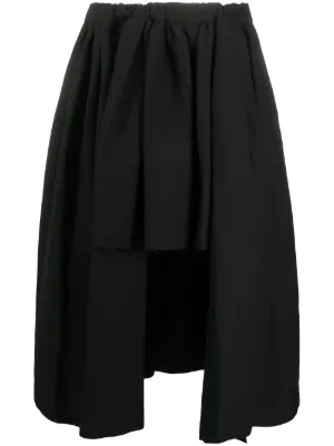 BLACK comme des garcons アシンメトリー スカート Comme Des Garçons アシンメトリー スカート | ブラック | FARFETCH JP