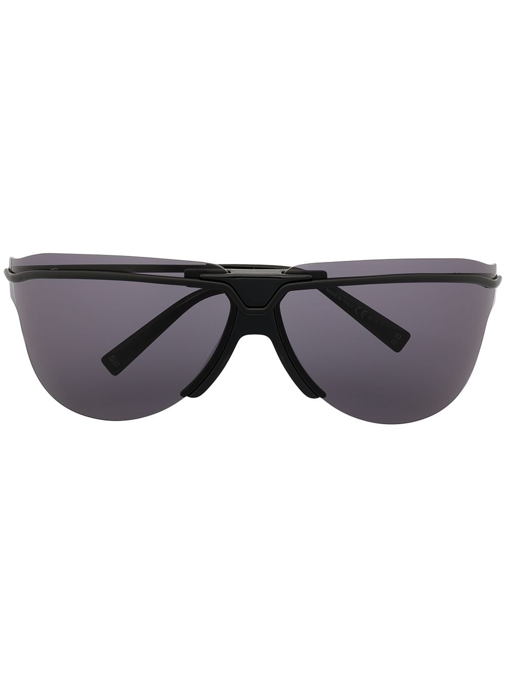 фото Givenchy eyewear солнцезащитные очки в массивной оправе с затемненными линзами