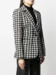 Giuseppe Di Morabito houndstooth single-breasted blazer