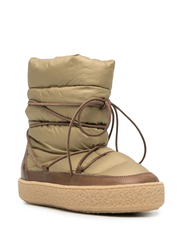 padded snow boots
