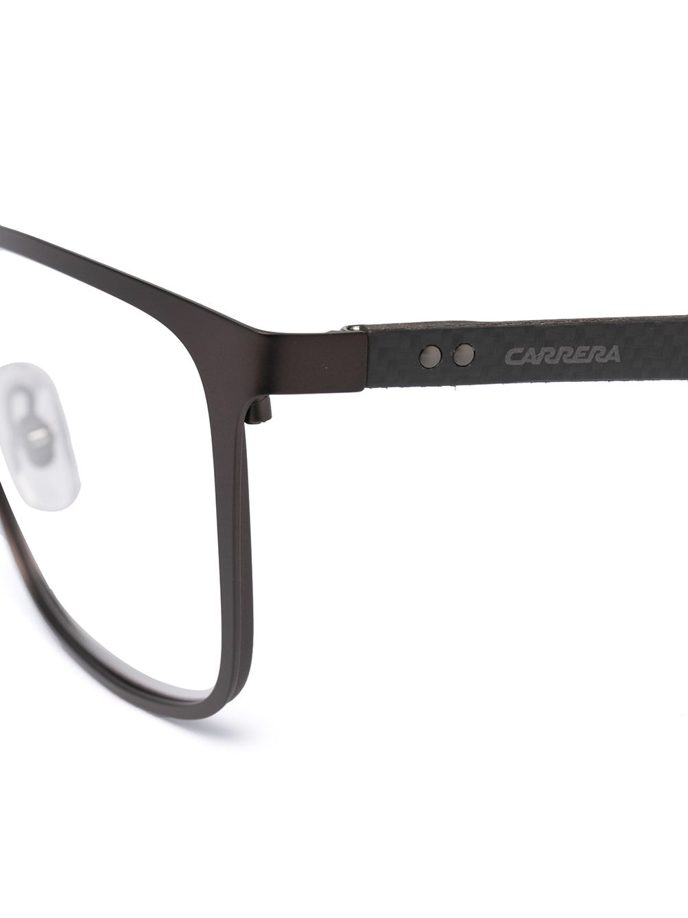 Carrera Carbon Fibre Rectangle Glasses - Farfetch