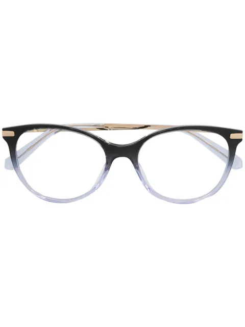Love Moschino gradient cat-eye glasses