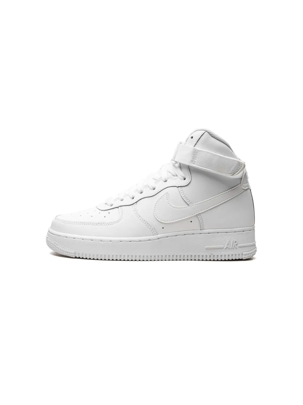 Plain white air outlet force 1