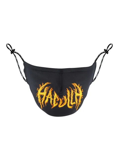 Haculla logo-embroidered face mask