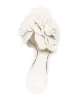Valentino Garavani floral appliqué leather mules
