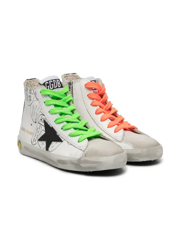 kids high top trainers