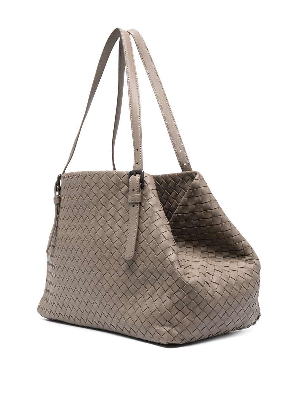 фото Bottega veneta сумка-тоут с плетением intrecciato