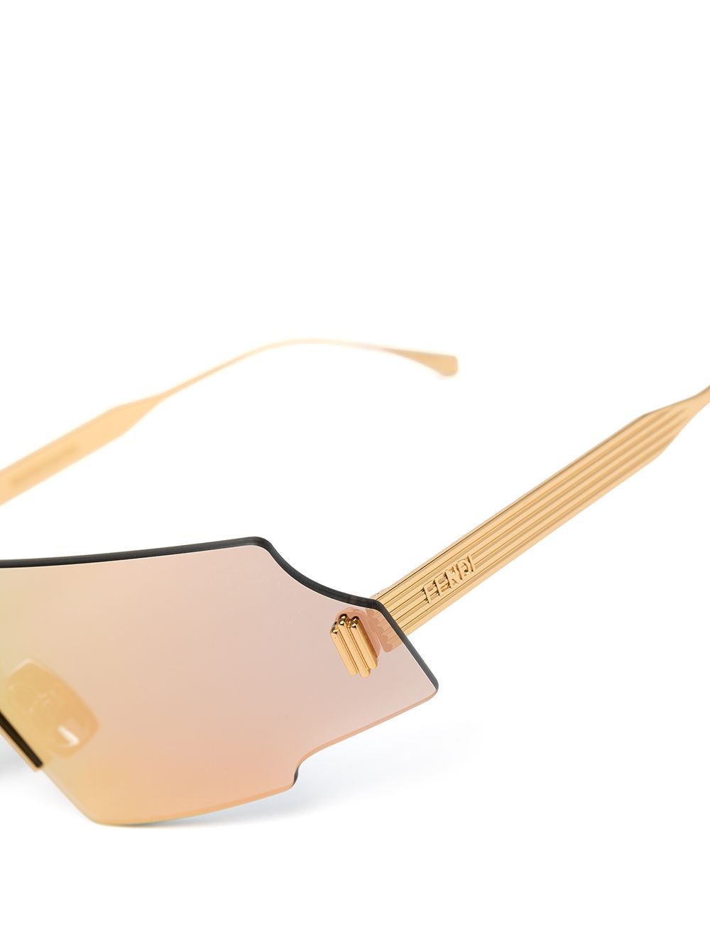 фото Fendi eyewear солнцезащитные очки-маска