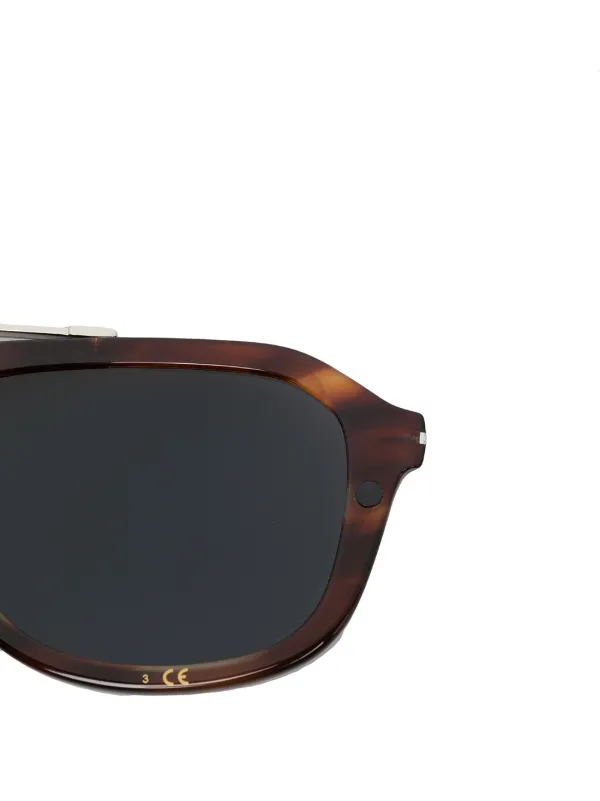 Eyewear By David Beckham トータスシェル ラウンドサングラス