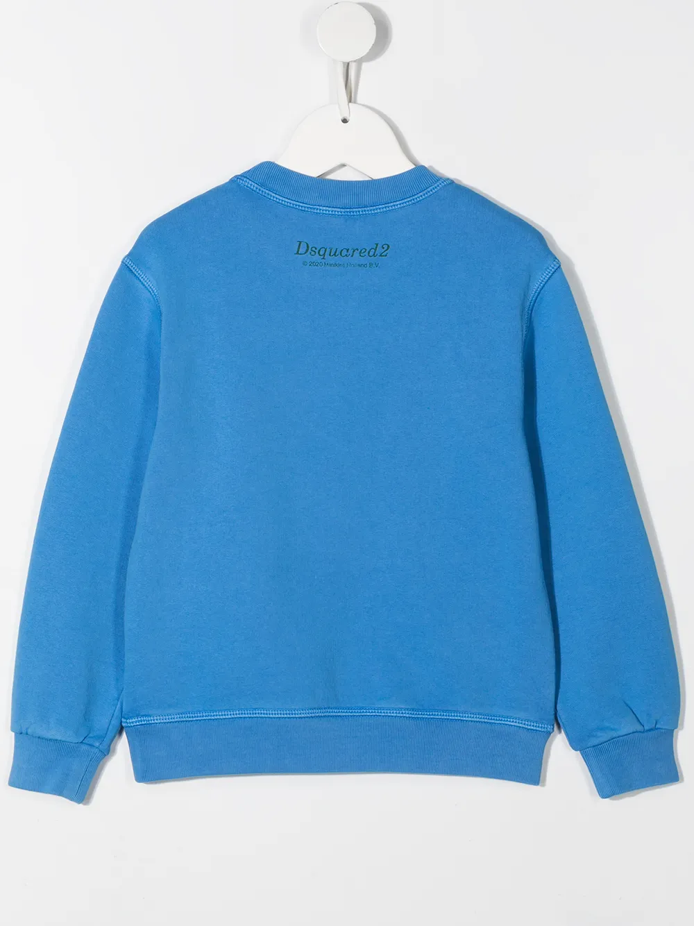DSQUARED2 KIDS Sweater met print Blauw