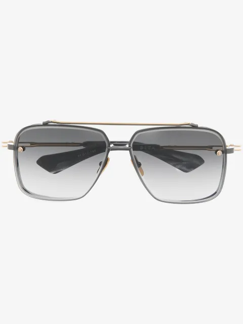 Dita Eyewear lentes de sol estilo piloto con micas de color