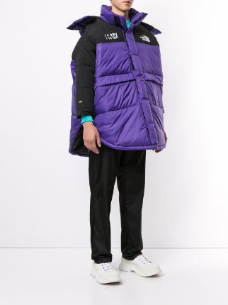 x TNF Circle Him 派克大衣展示图