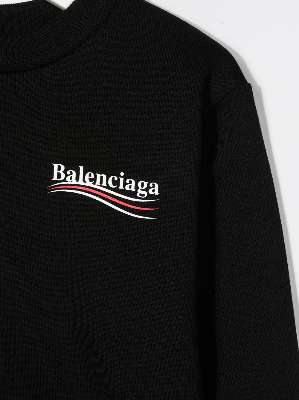 фото Balenciaga kids толстовка с логотипом