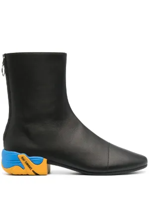 raf simons cowboy boots