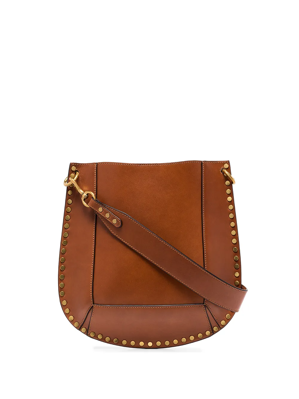 

Isabel Marant Oskan leather shoulder bag - Brown