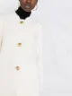 Forte Forte textured coat with gold buttons