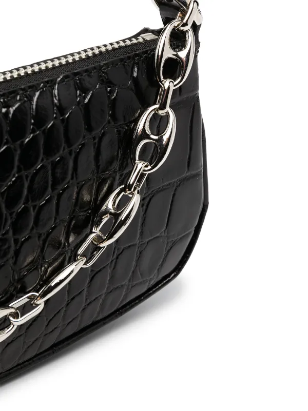 BY FAR クロコエンボス ショルダーバッグ 通販 - FARFETCH