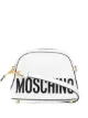 Image 1 of Moschino logo-print leather mini bag
